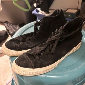 Converse Chuck Taylor Black Suede sneaker, size 11